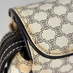Celine Macadam Pattern Handbag White — view 5