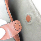 Loewe Buckle Horizontal Tote Anagram Jacquard Leather Green — view 6