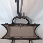 Gucci Leather Brown Logo Anniversary Tote — view 7