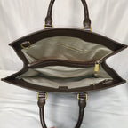 Gucci GG Supreme Chevron 2-Way Handbag Brown — view 7