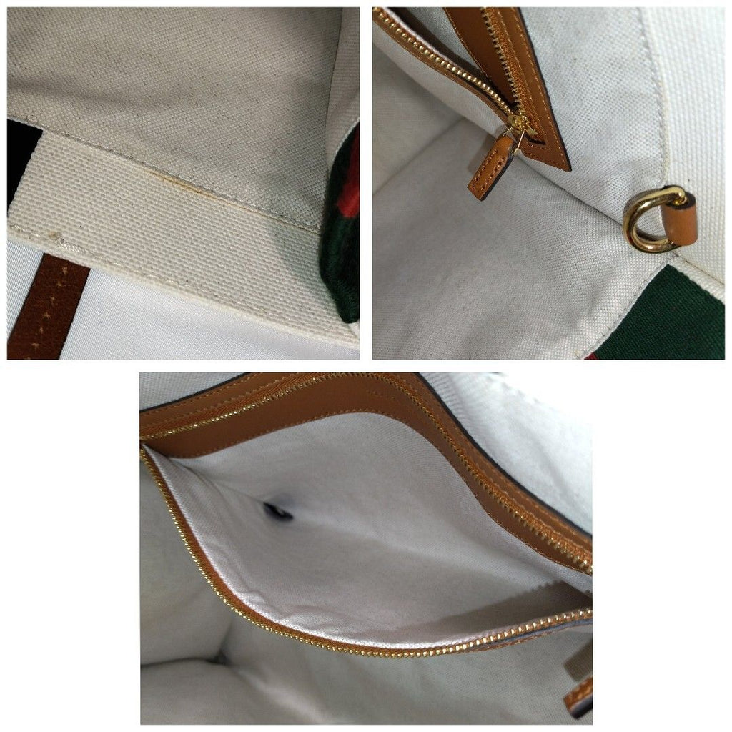 Gucci Sherry Handbag White — view 8