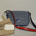 Gucci Double Geometric Cotton Jacquard Shoulder