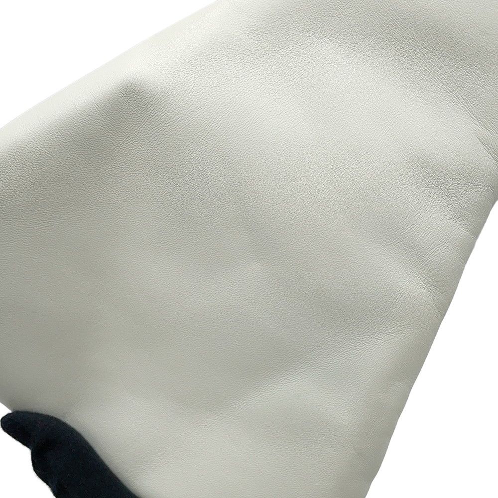 Loewe Clutch Ribbon Leather White — view 8