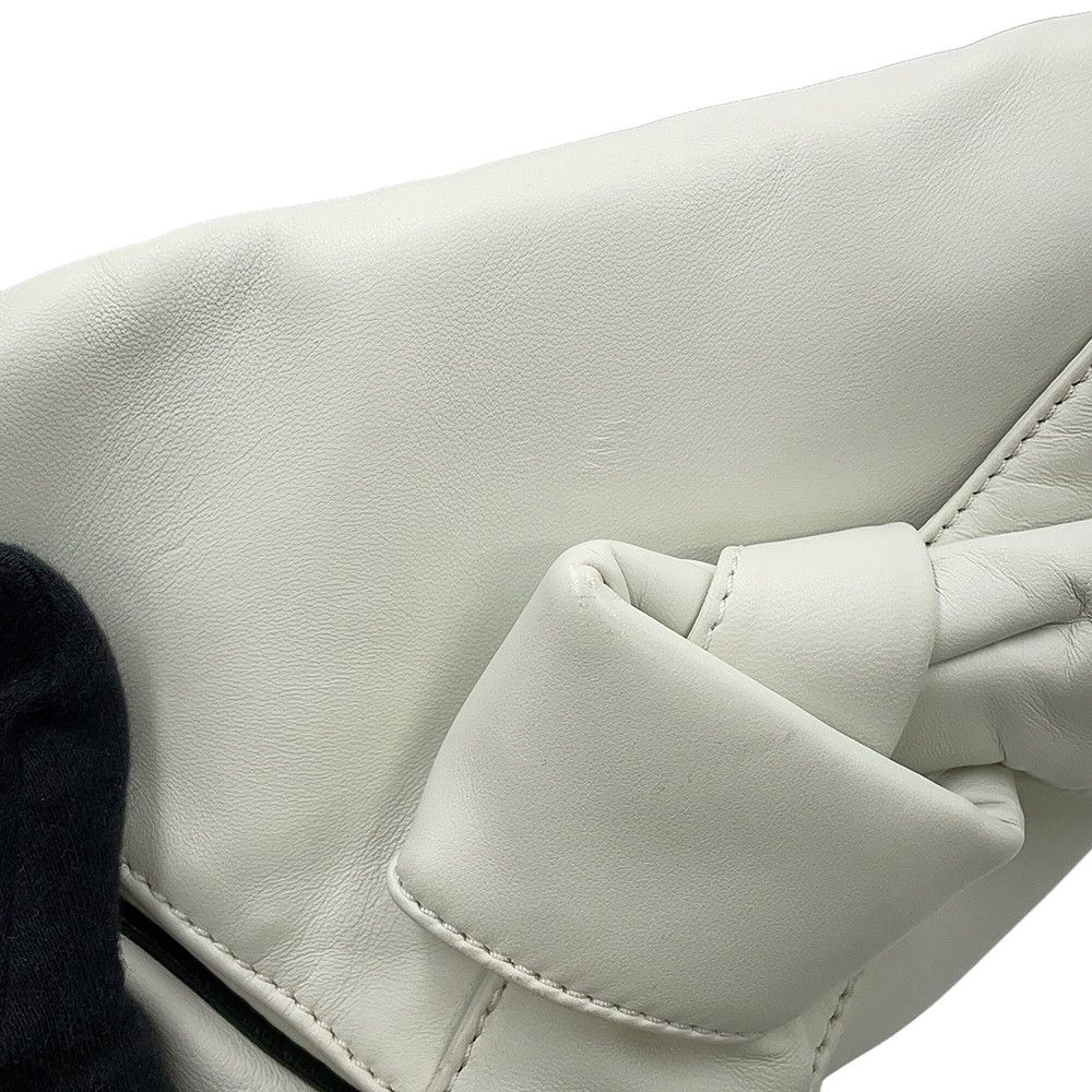 Loewe Clutch Ribbon Leather White — view 9