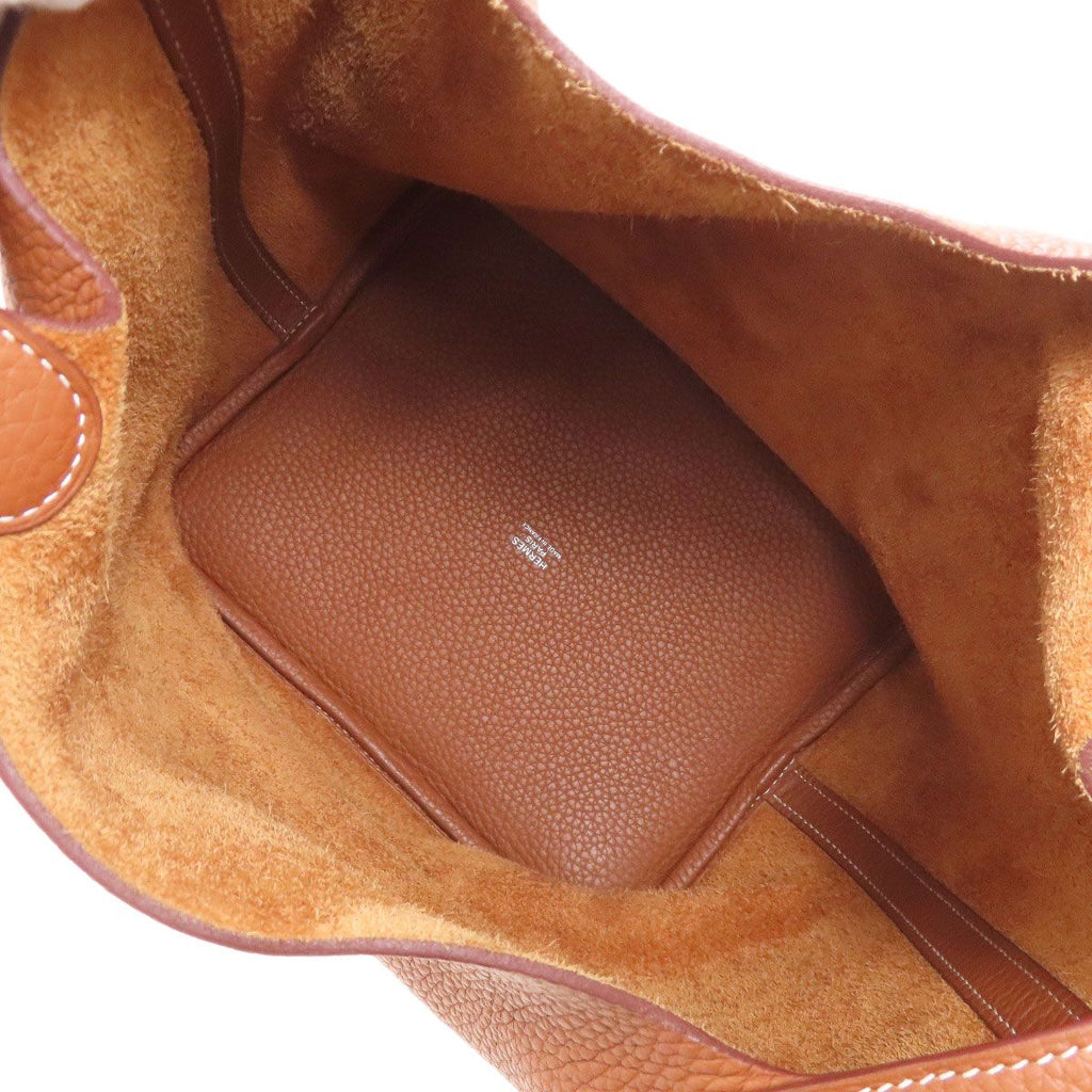 Hermes Picotin Lock MM Silver Handbag — view 5
