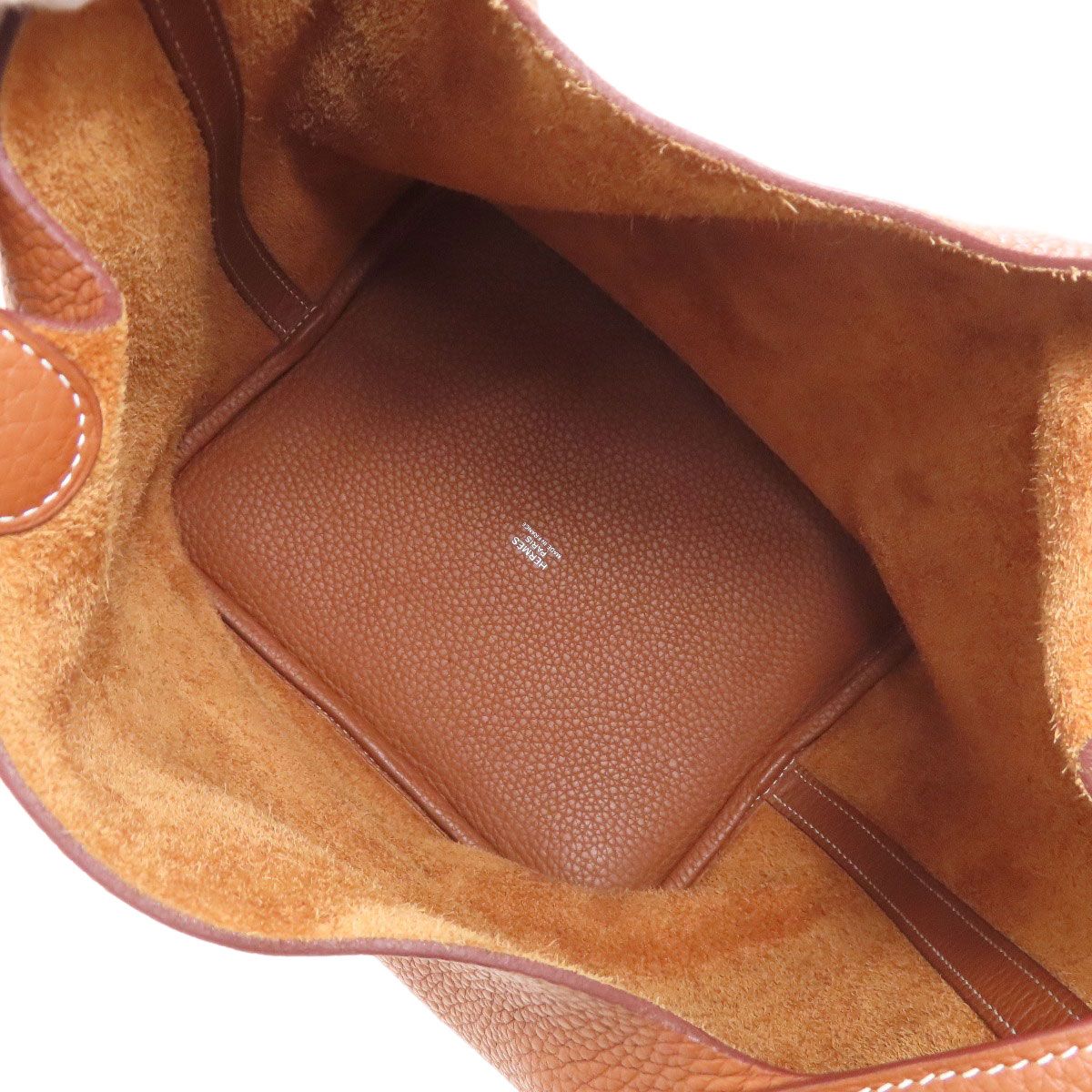 Hermes Picotin Lock MM Silver Handbag — view 5