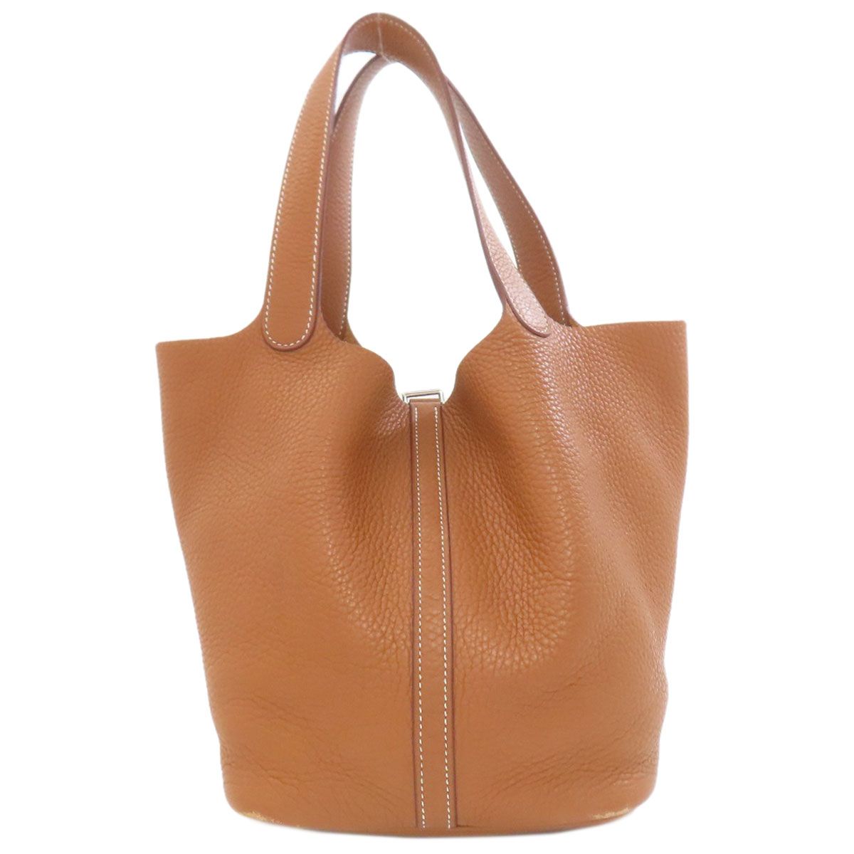 Hermes Picotin Lock MM Silver Handbag — view 2