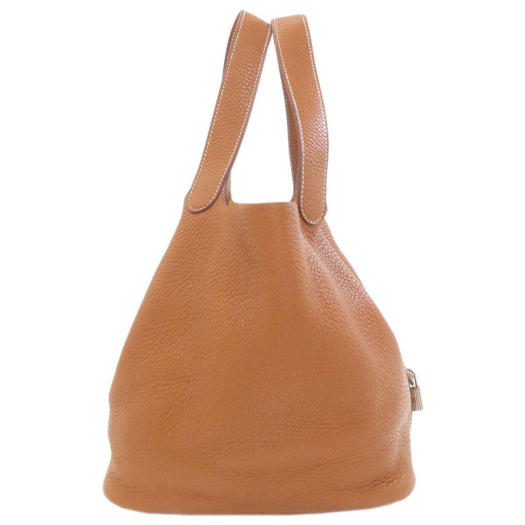 Hermes Picotin Lock MM Silver Handbag — view 3