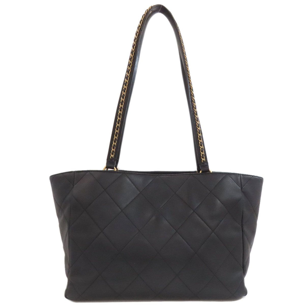 Chanel Quilted Gold Tote — view 2