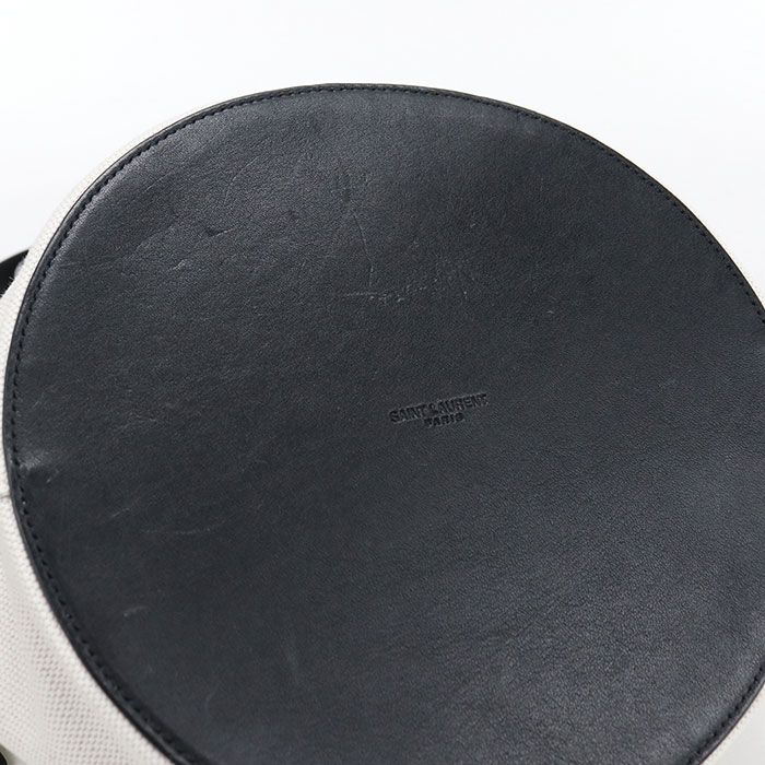 Saint Laurent Bucket Bag 2-Way Rive Gauche Faaaz Canvas — view 6