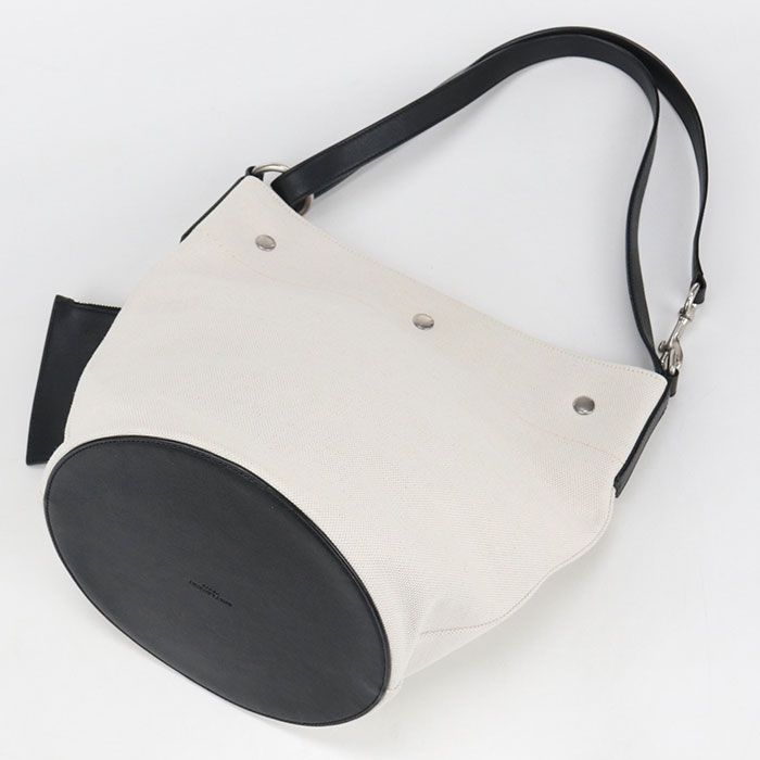 Saint Laurent Bucket Bag 2-Way Rive Gauche Faaaz Canvas — view 2