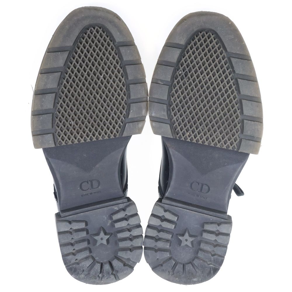 Dior Outer Feather Double Shoes Black — view 5