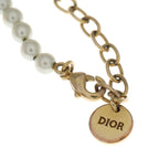 Dior Faux Pearl Flower Bracelet Gold — view 5