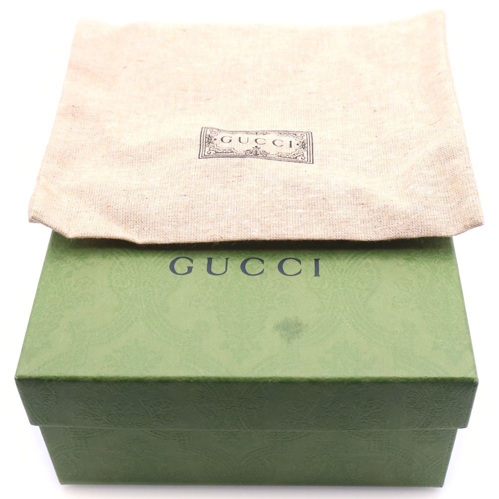 Gucci Horsebit Super Mini Leather Chain Shoulder Bag Blue — view 6