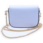 Gucci Horsebit Super Mini Leather Chain Shoulder Bag Blue — view 2