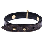 Louis Vuitton Bracelet Blooming Leather Brown — view 2
