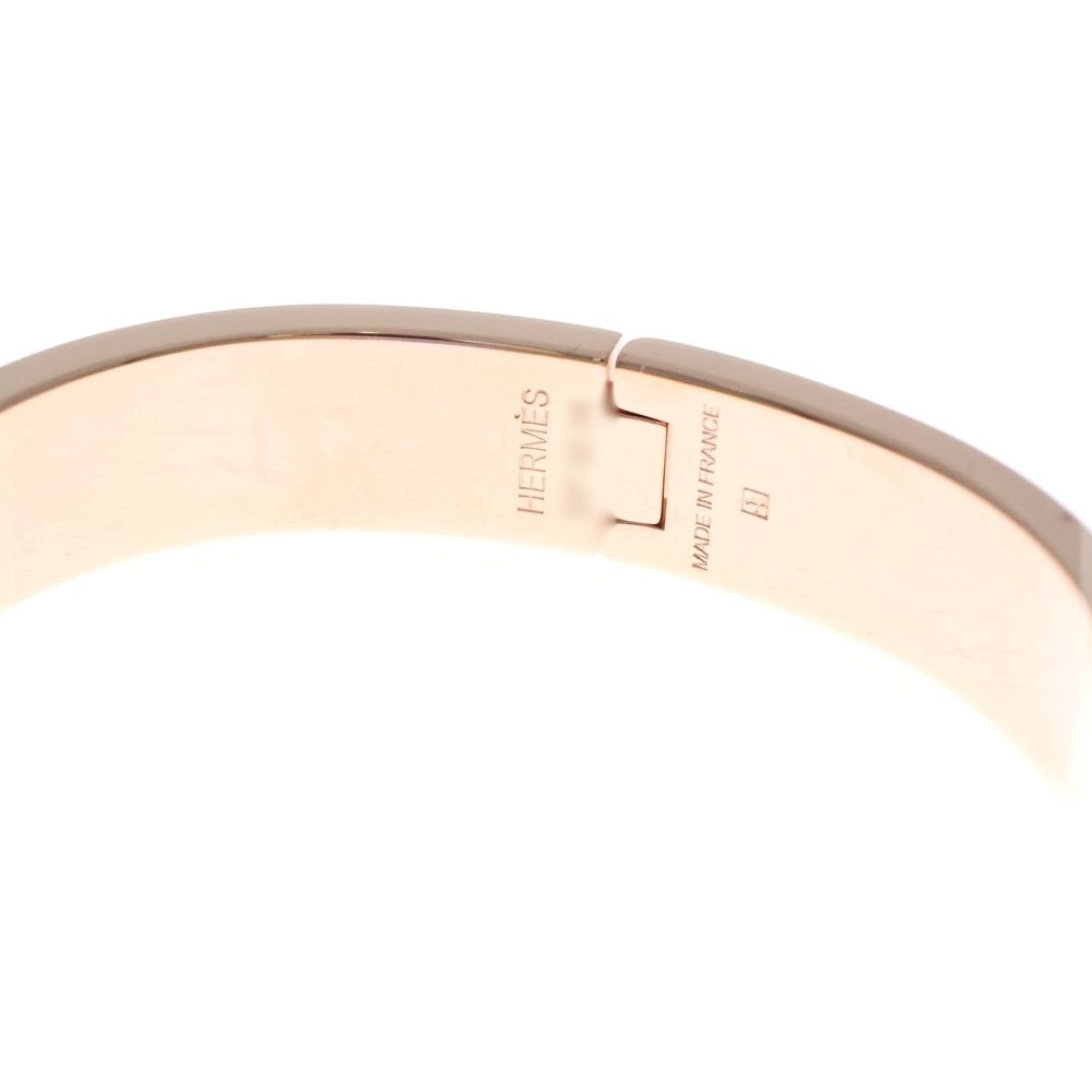 Hermes Clic Clac Hbangle Bracelet Pink Gold — view 5