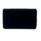 Gucci Shoulder Bag 2-Way Clutch Broadway Black Velvet Bag with Square — view 7