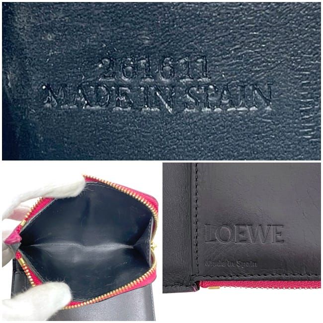 Loewe Lshape Zipper Coin Case Pink Linen 101.88 P30 — view 3
