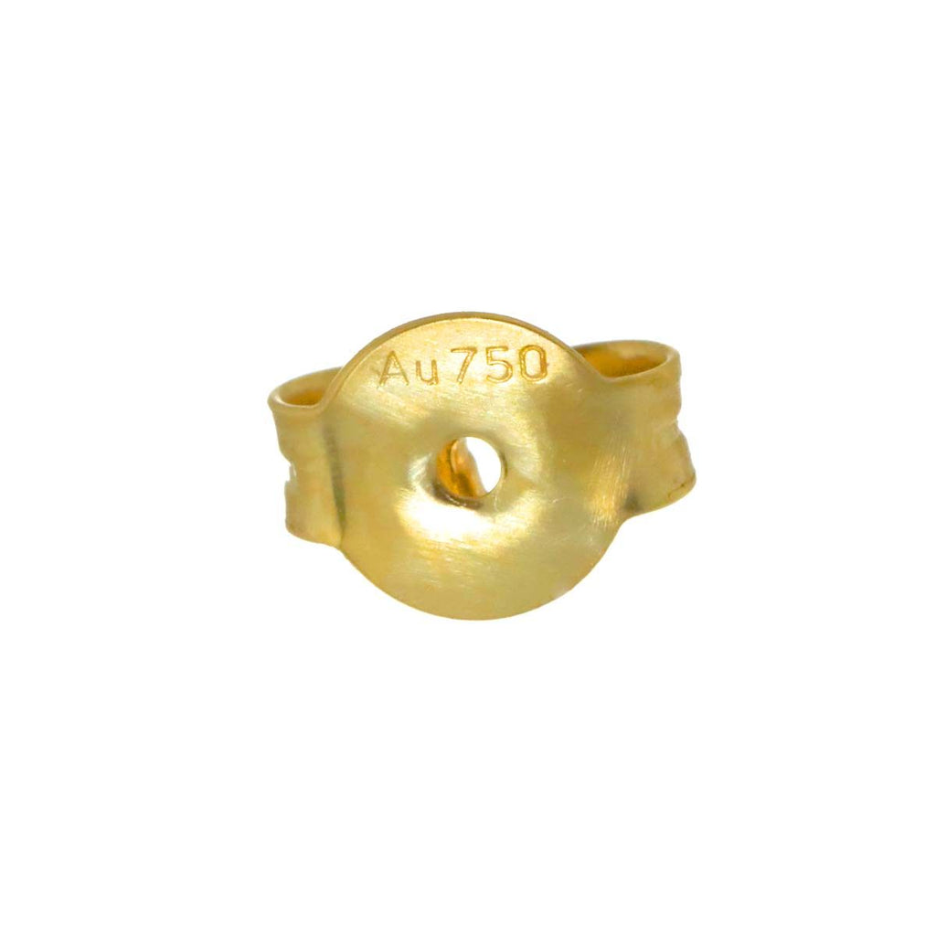 Gucci GG Running Logo Baby Pearl Earrings 18K YG Yellow Gold — view 9