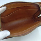 Louis Vuitton Monogram Orcee Second Bag Brown Pocket Sticky — view 6