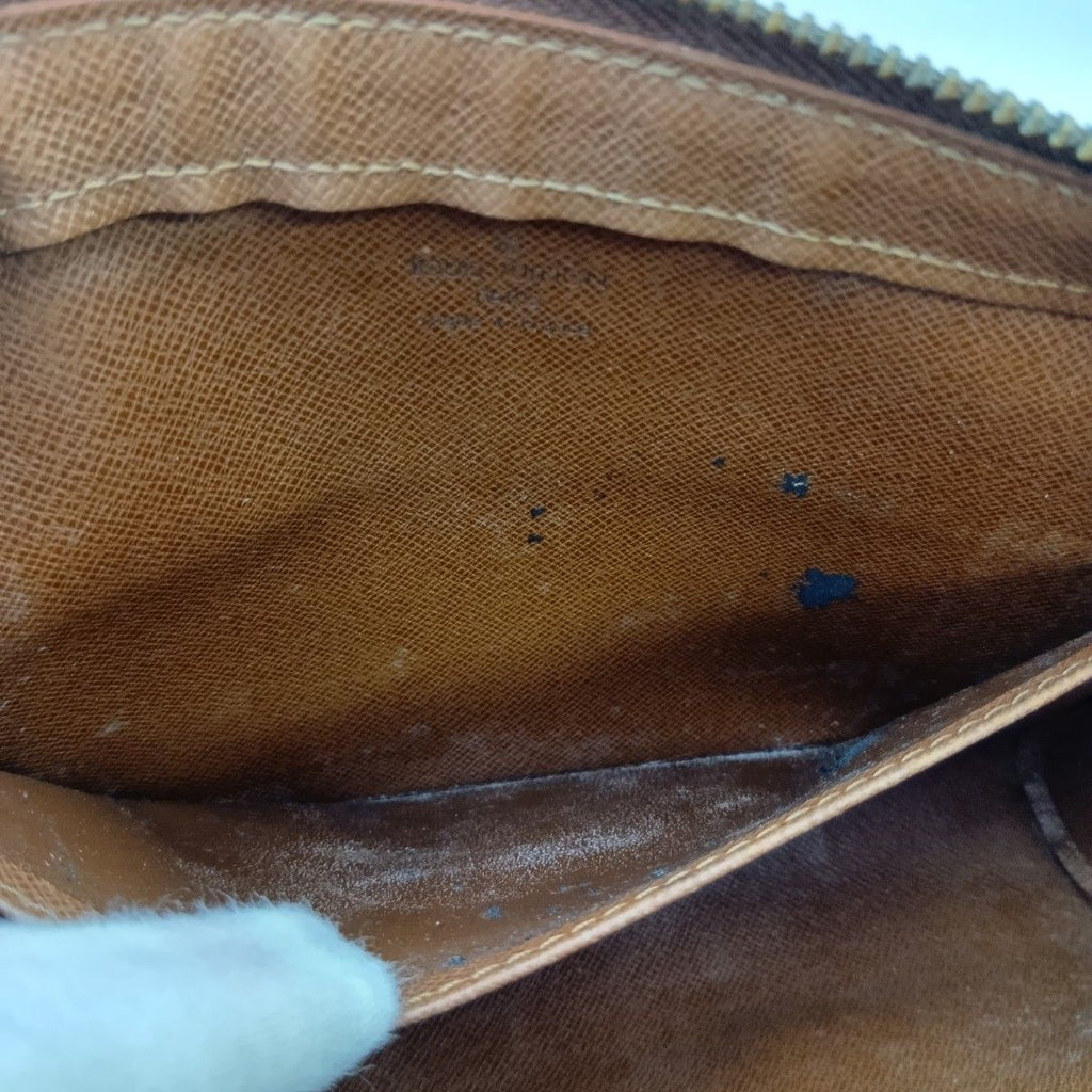 Louis Vuitton Monogram Orcee Second Bag Brown Pocket Sticky — view 7