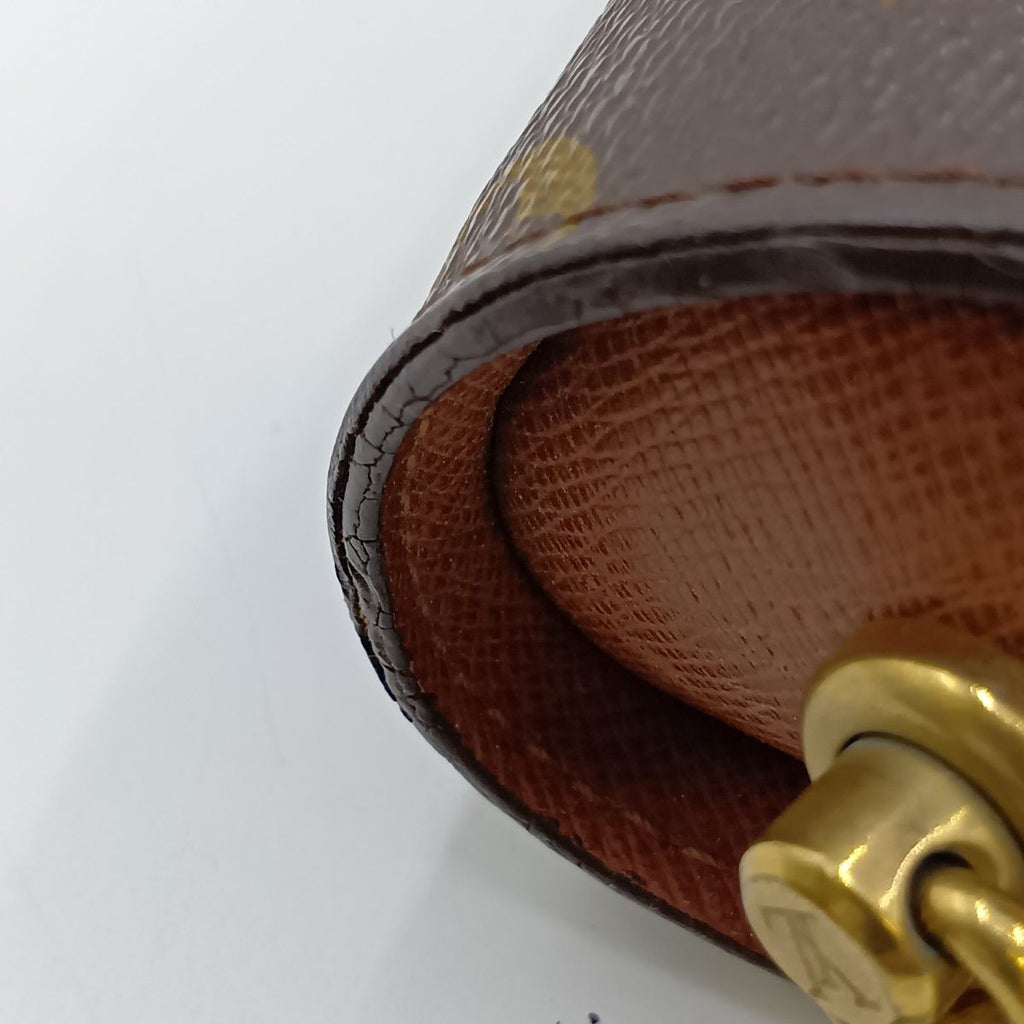 Louis Vuitton Monogram Orcee Second Bag Brown Pocket Sticky — view 8