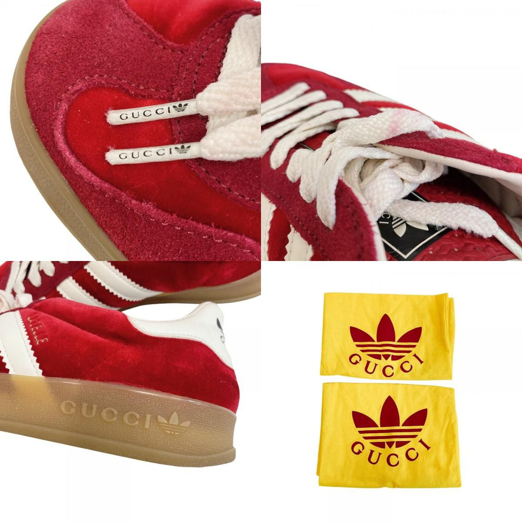 Gucci Sneakers Velour Suede Gazelle — view 8