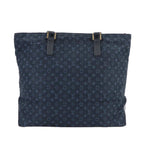 Louis Vuitton Monogram Mini Cabas Mezzo Personal Tote Blue Gold — view 2