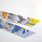 Hermes Twilly Maison de Carre Silk Blue — view 4