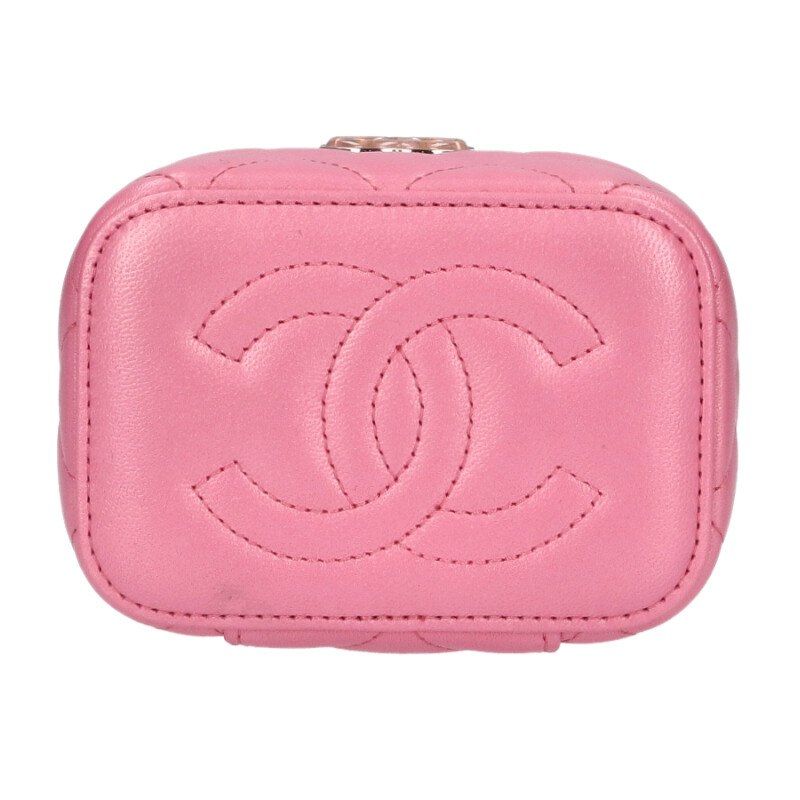 Chanel CC Logo Vanity Che — view 4