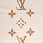Louis Vuitton Reykjavik Gradient Cashmere Scarf Brown Beige — view 2