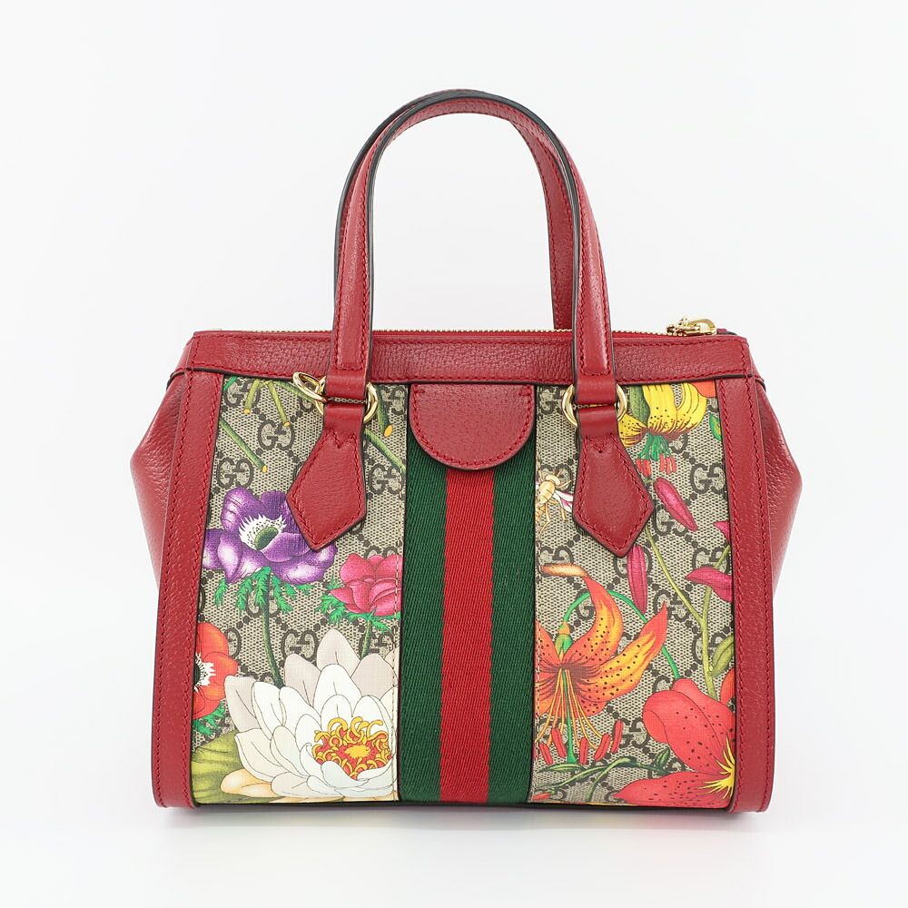 Gucci Flora Small Ophidia Red 2-Way Shoulder Bag — view 2