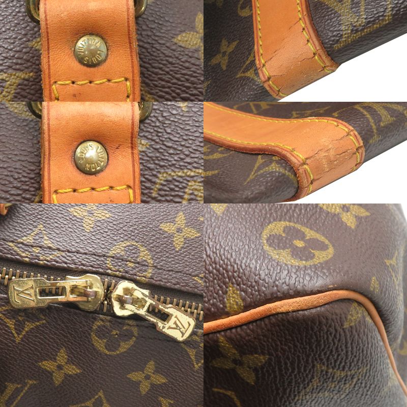 Louis Vuitton Boston Bag Leather Brown — view 9
