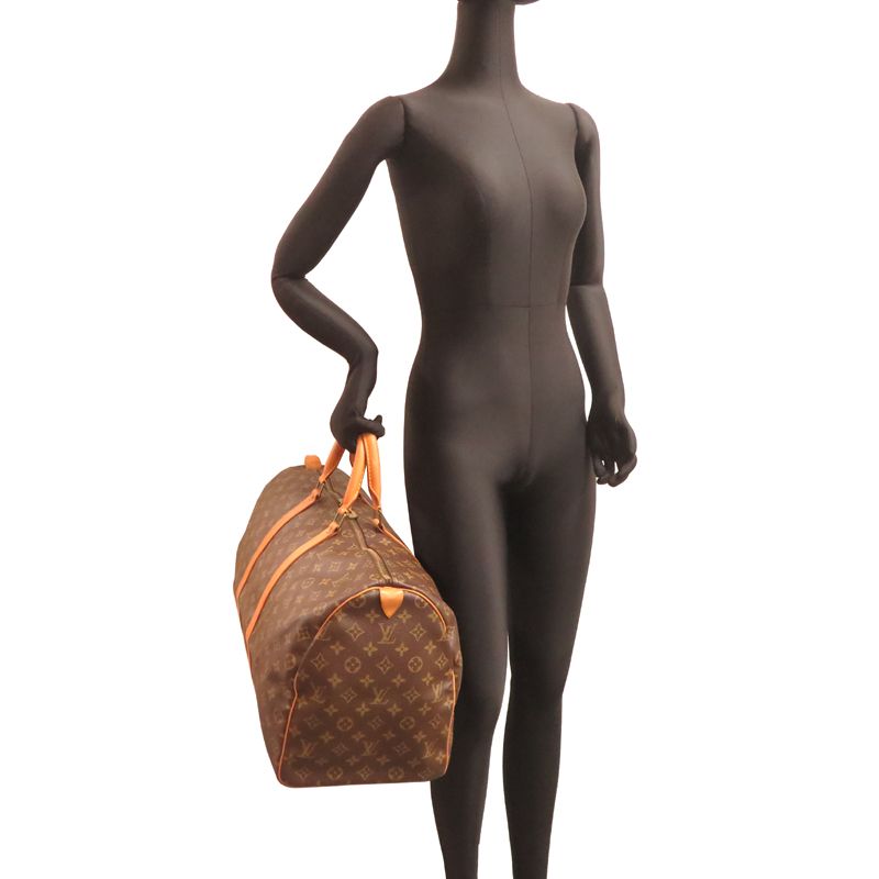 Louis Vuitton Boston Bag Leather Brown — view 8