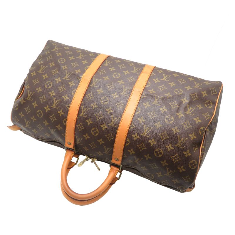Louis Vuitton Boston Bag Leather Brown — view 4