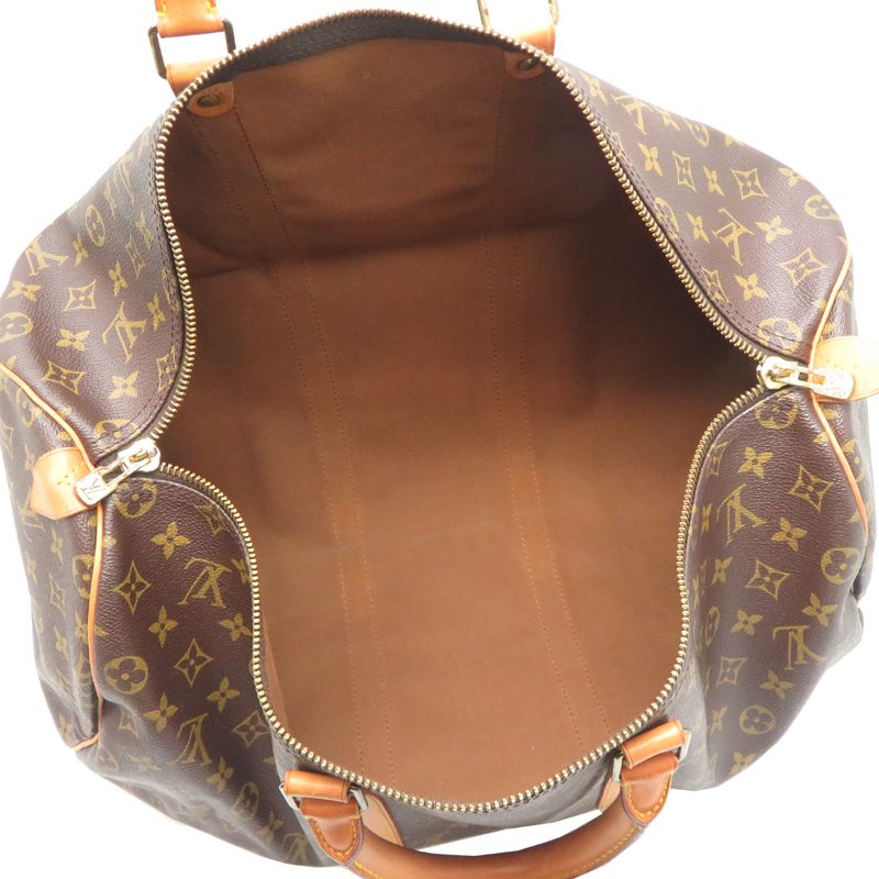Louis Vuitton Boston Bag Leather Brown — view 6