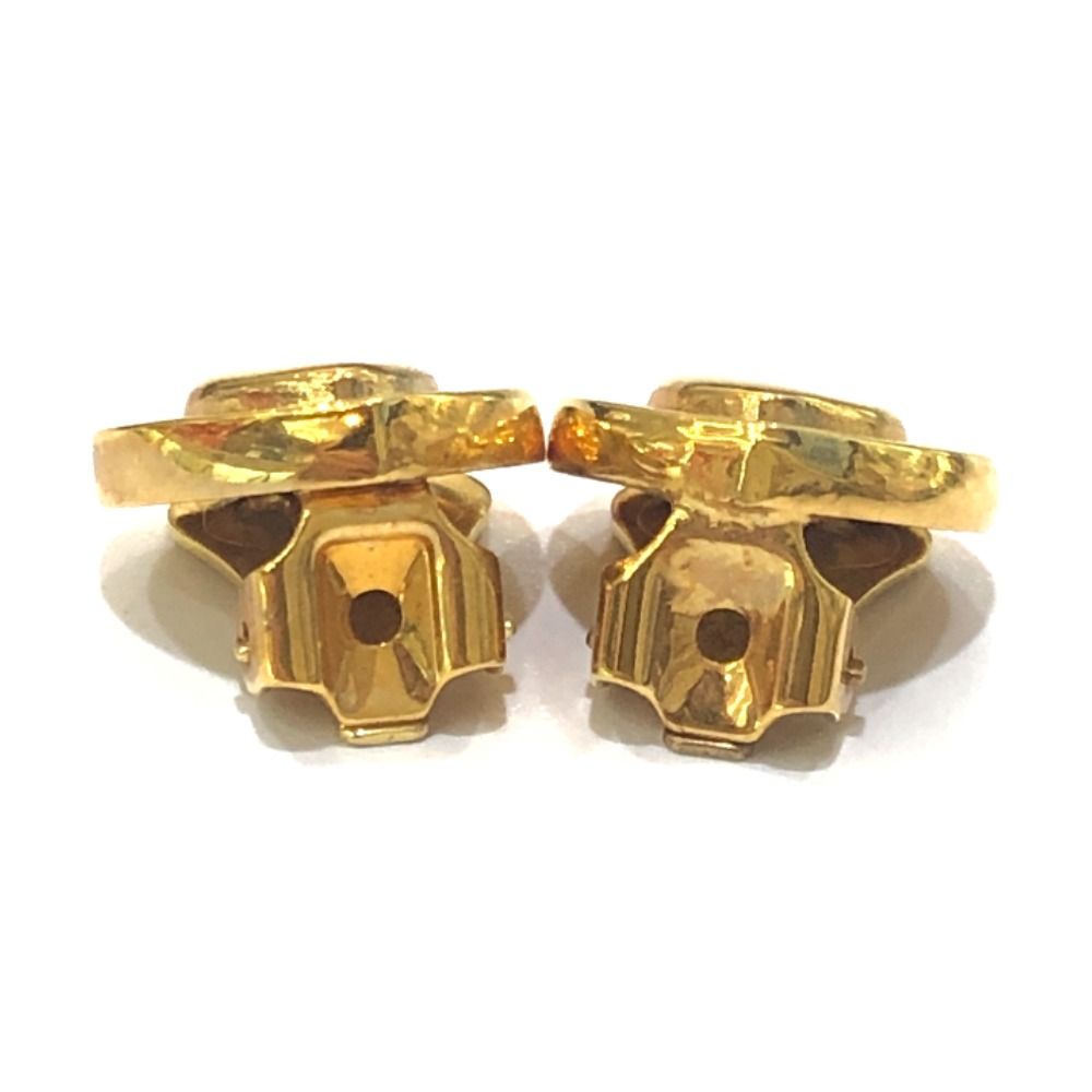 Celine Earrings Logo Metal Gold — view 6