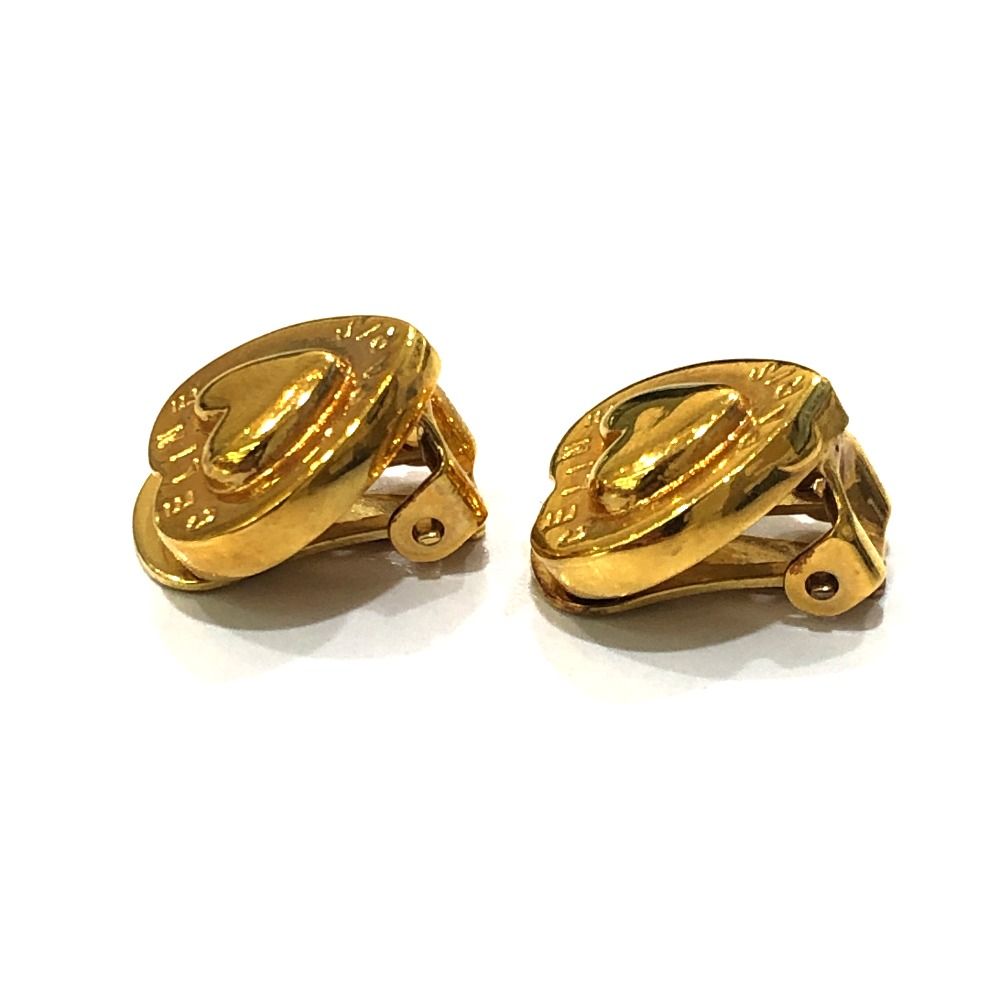 Celine Earrings Logo Metal Gold — view 4