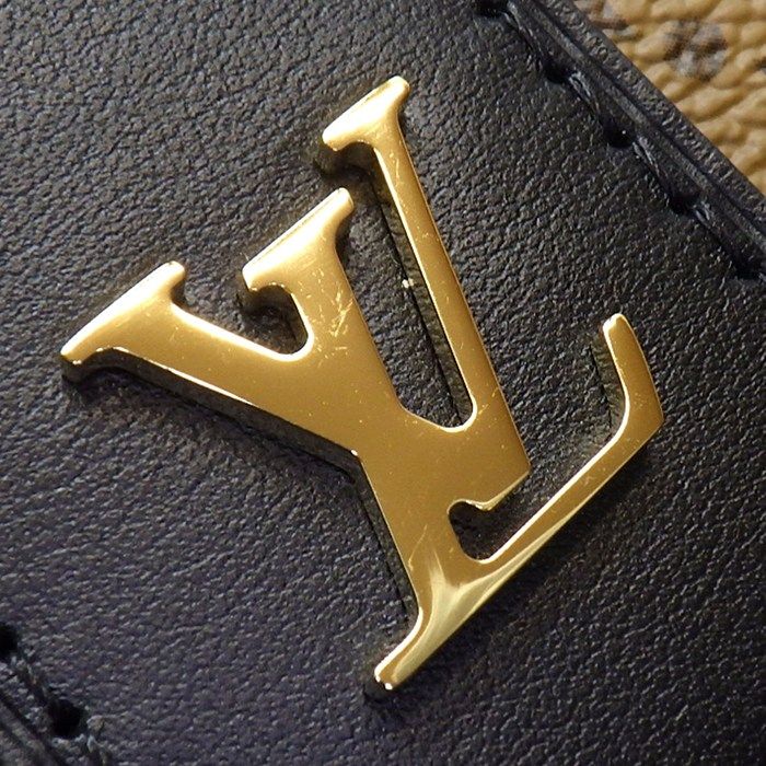 Louis Vuitton Shoulder Bag Atlantis BB Monogram Reverse Canvas Black — view 7