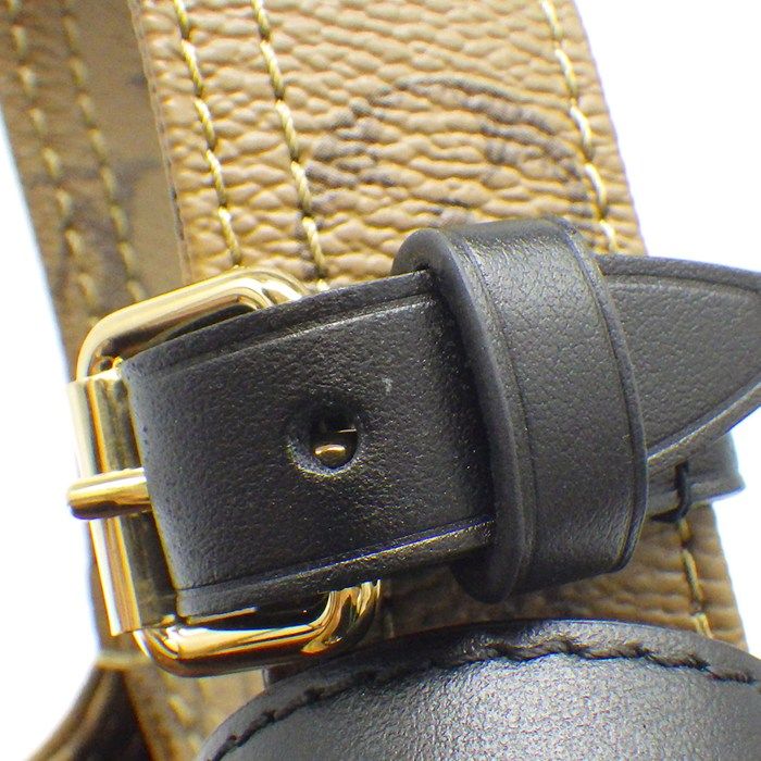 Louis Vuitton Shoulder Bag Atlantis BB Monogram Reverse Canvas Black — view 8