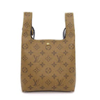 Louis Vuitton Shoulder Bag Atlantis BB Monogram Reverse Canvas Black — view 2