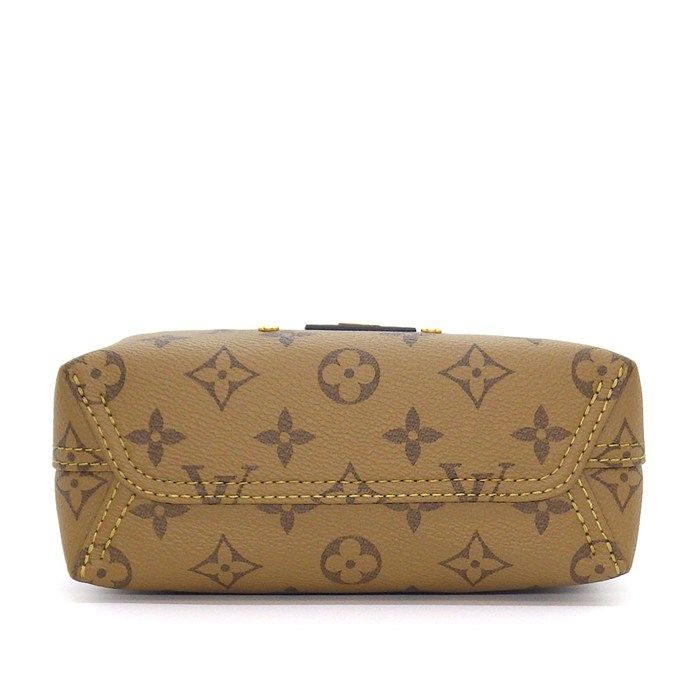 Louis Vuitton Shoulder Bag Atlantis BB Monogram Reverse Canvas Black — view 4
