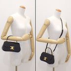 Celine Handbag Teen Lora Black Shiny Calfskin Lambskin — view 9