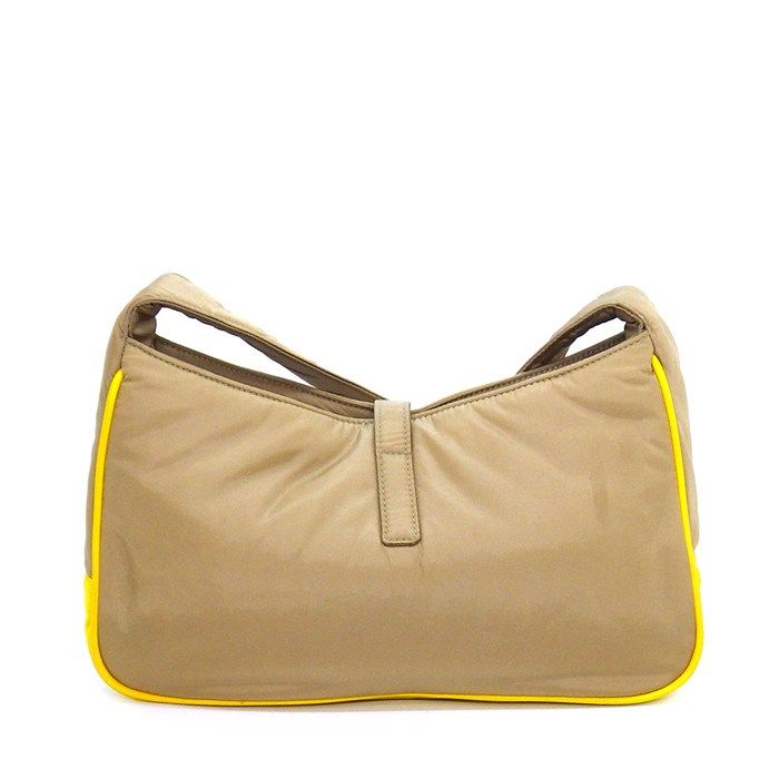 Saint Laurent Shoulder Bag le Cassette Hobo Brown — view 2