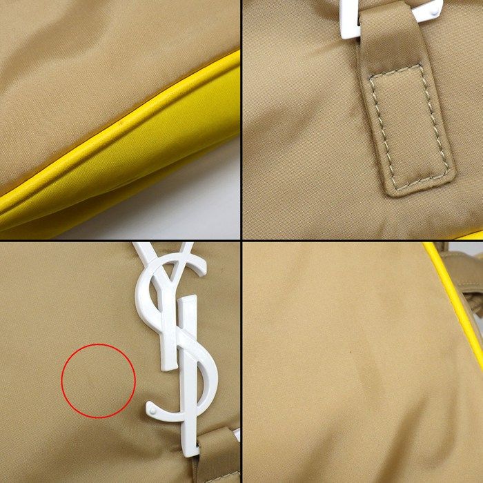 Saint Laurent Shoulder Bag le Cassette Hobo Brown — view 9