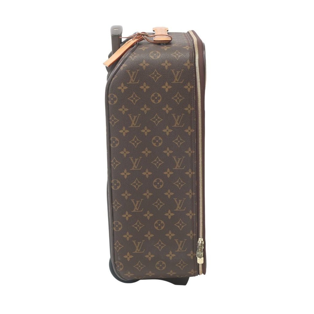 Louis Vuitton Monogram Travel Bag with Wheels Pegase 45 Suitcase — view 3