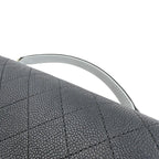 Chanel Caviar Leather Chain Shoulder Bag CC Logo Black — view 9