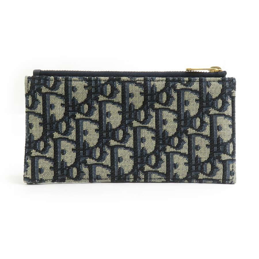 Dior Chain Wallet Oak Oblique — view 8