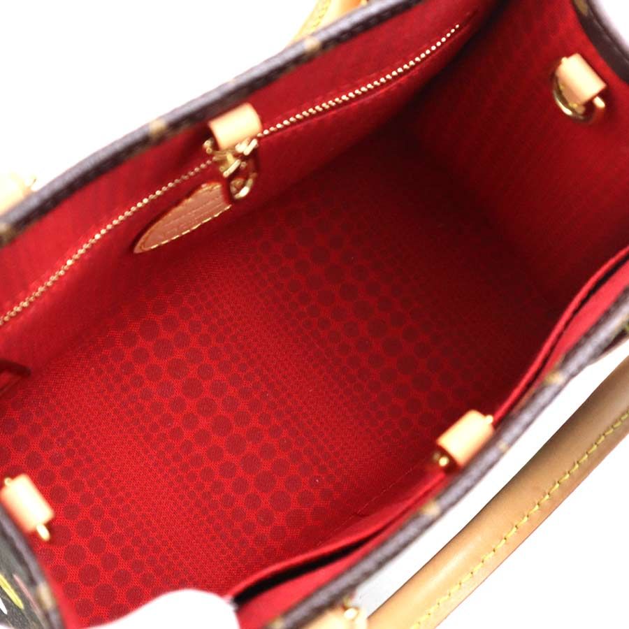 Louis Vuitton Shoulder Bag LV Yk On The Go PM Brown Multicolor Yayoi Kusama — view 5